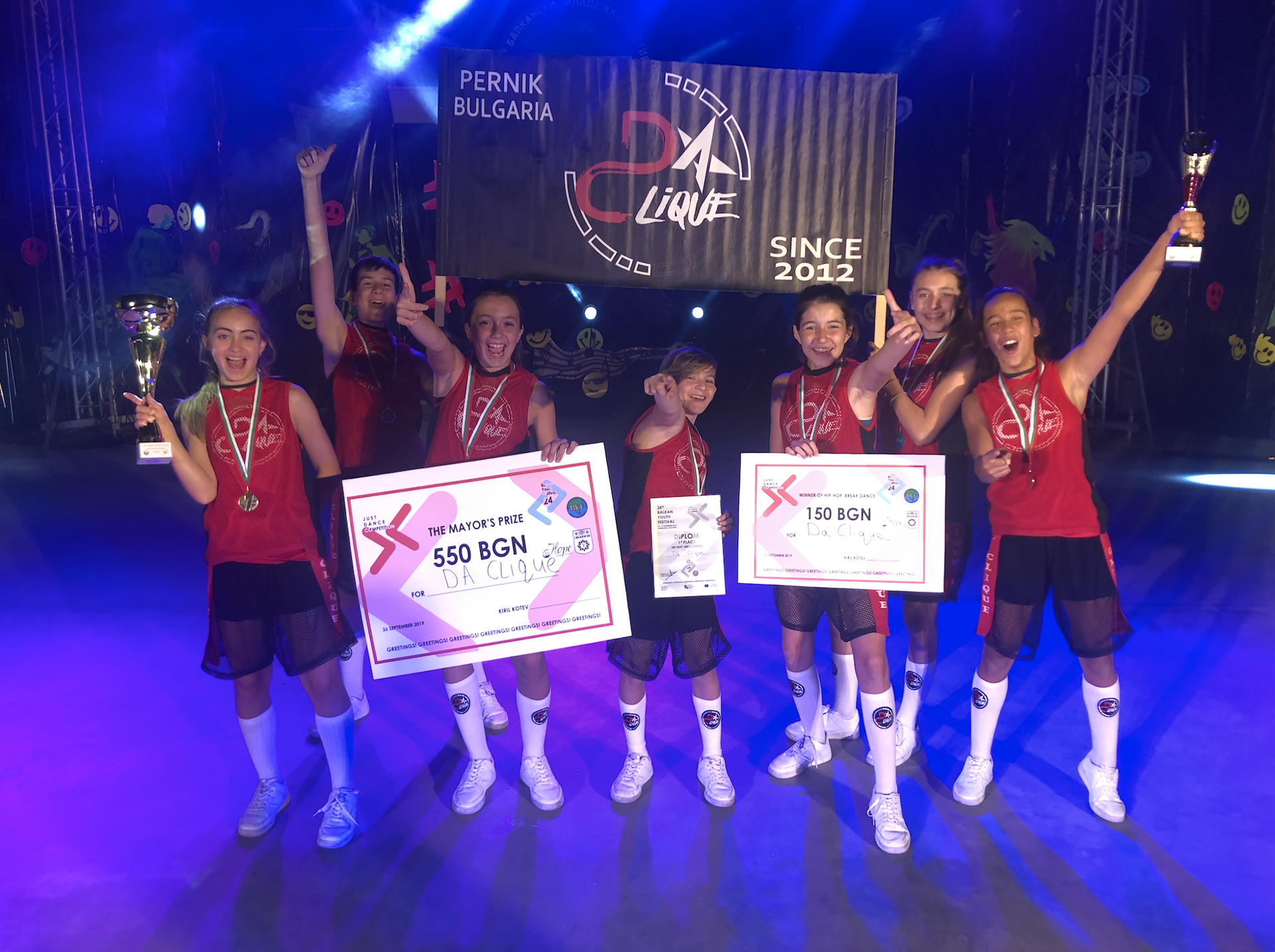 Големите победители на Just Dance Competition 2019