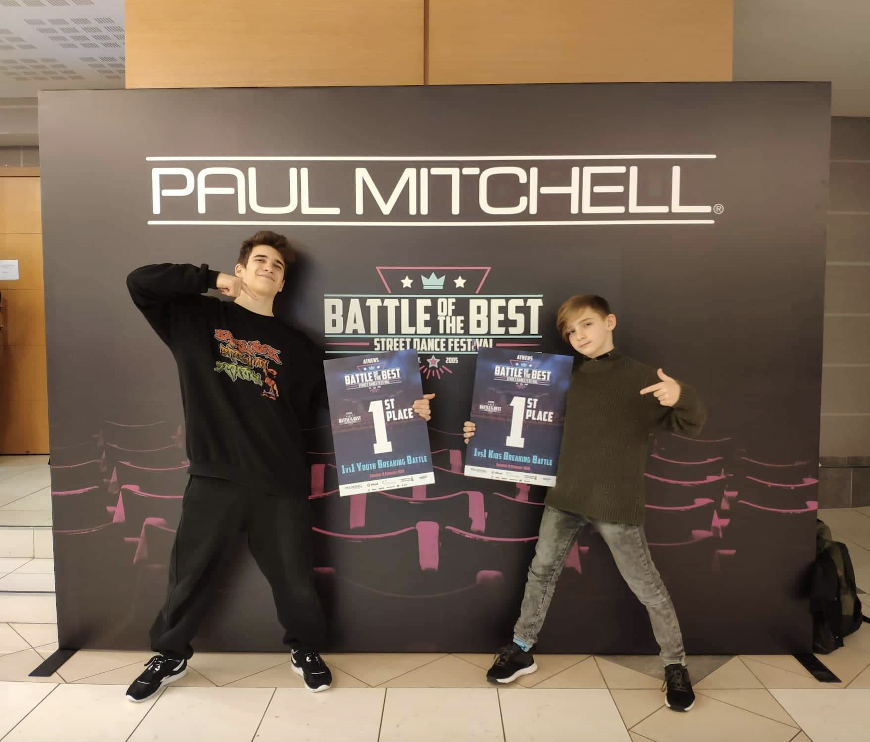 Първи места на Battle Of The Best Athens 2020